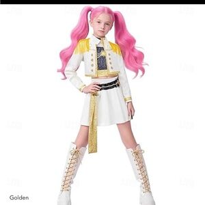 Golden Kids Costume- does not come with hair